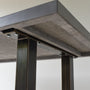 Industrial Modern Indoor/ Outdoor Concrete Dining Table