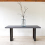 Industrial Modern Indoor/ Outdoor Concrete Dining Table