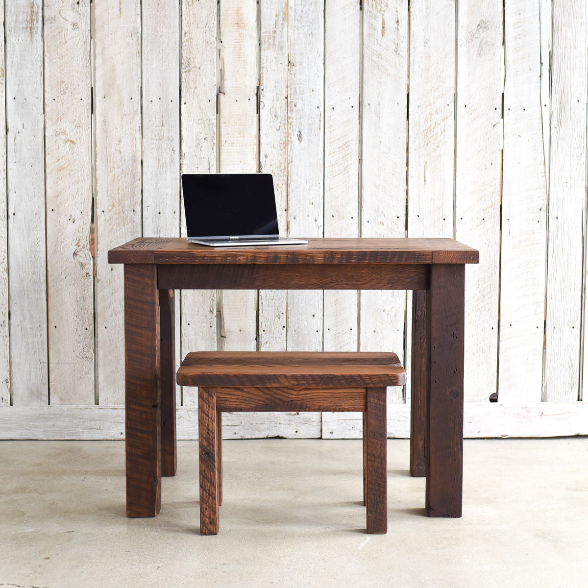 Solid Wood Desk the Lindsey Modern Farmhouse Home Office Desk Solid Maple  Sustainably Sourced North American Hardwood 