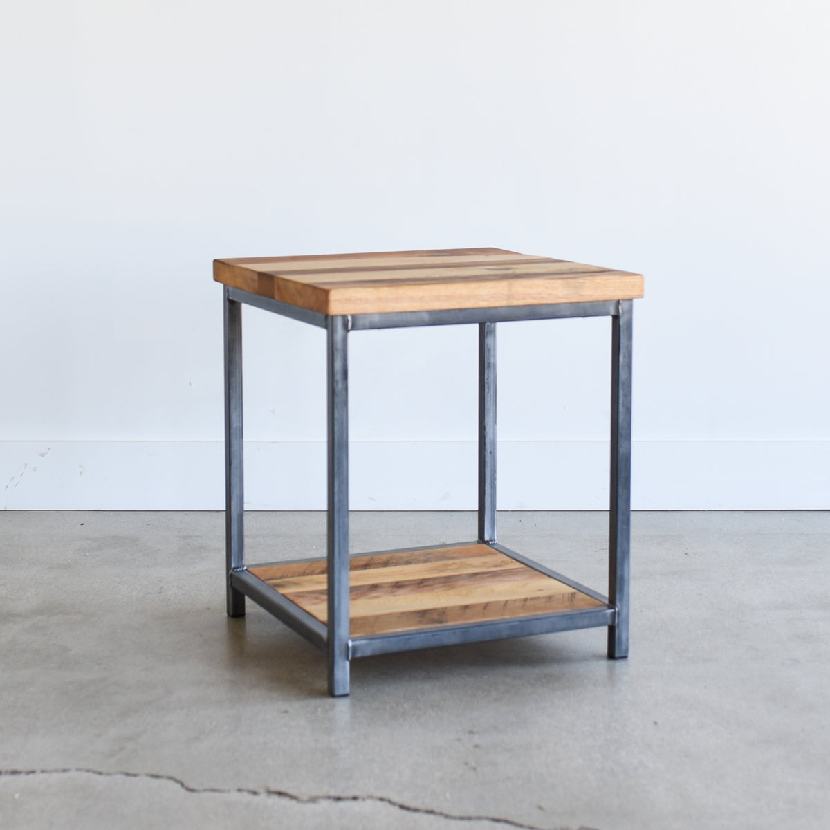 Modern Industrial Nightstand - What WE Make