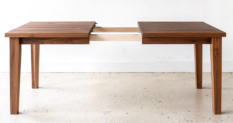 Extantable Table Solid Wood Extendable Dining Tables | What WE Make