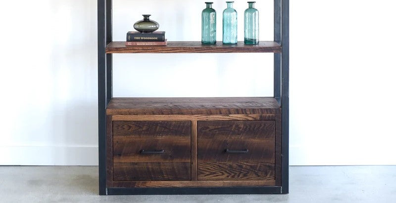 Reclaimed Wood Bookcases | What WE Make