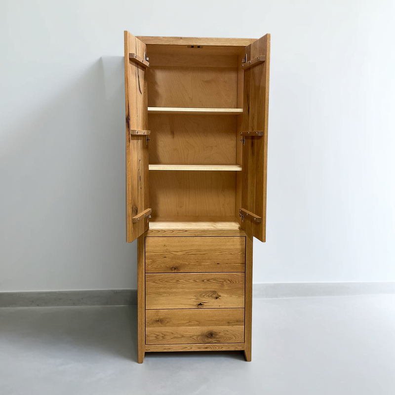 Mid-Century Modern Large Linen Cabinet