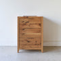 30 inch 3-Drawer Mid-Century Modern Vanity Pictured In Reclaimed Oak Clear