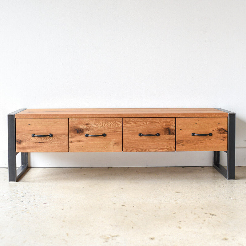 Farmhouse Wood Storage Bench