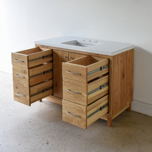 48&quot; Modern Wood Vanity / Single Sink