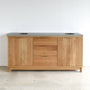 72" Modern Wood Vanity / Double Sink - Specifications:
