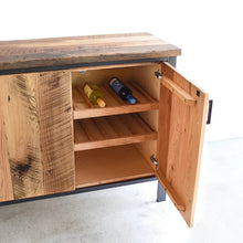Modern Wood Storage Cabinet / 3-Door