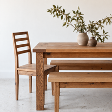 Breadboard Farmhouse Extendable Dining Table