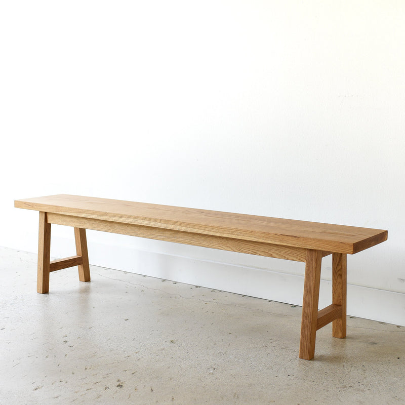 Modern Trestle Bench