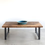 Quick Ship Industrial Modern Coffee Table - Specifications: