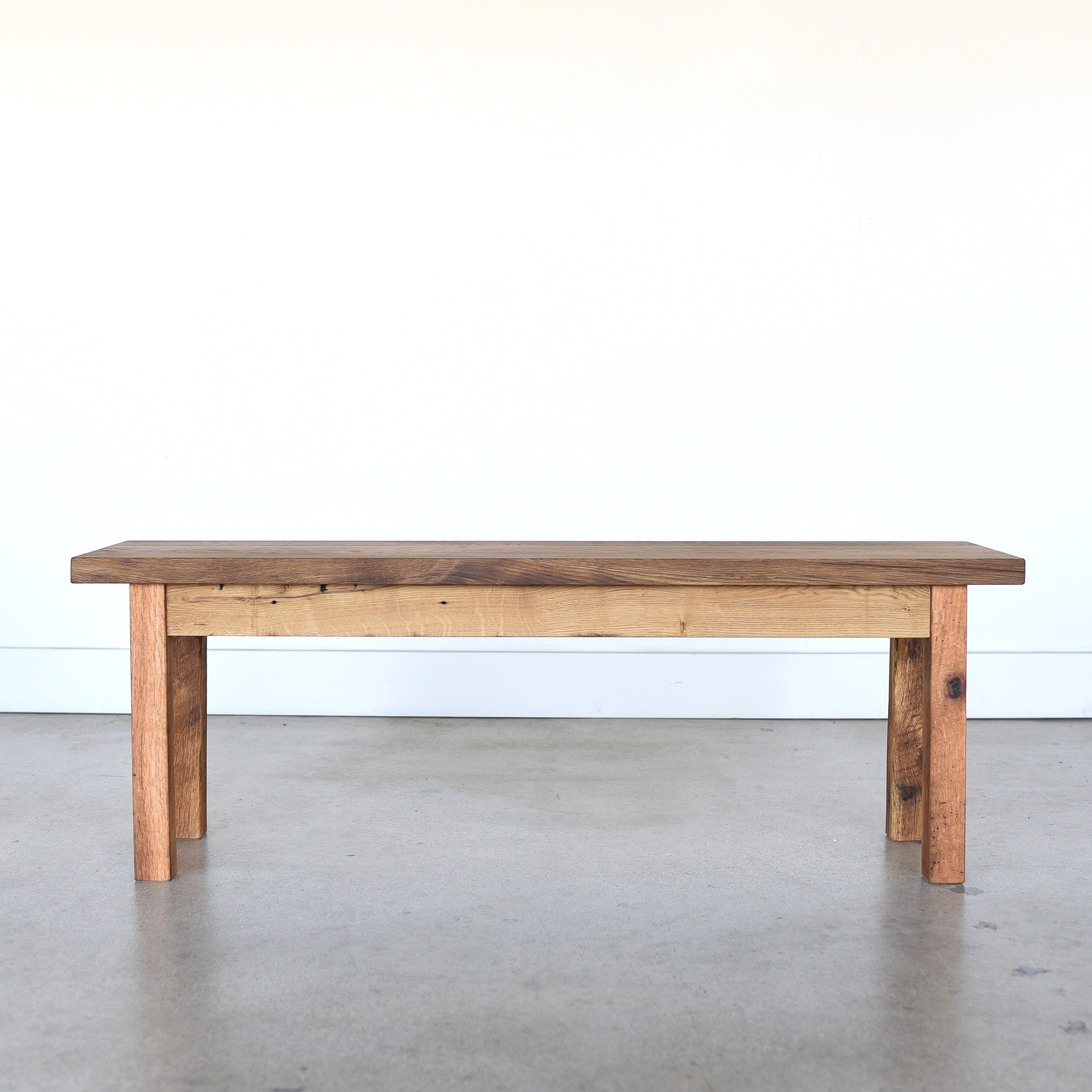 Plank Wood Bench - Specifications: