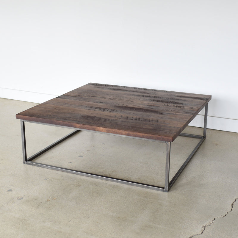 Square Box Frame Coffee Table - Specifications: