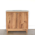 Quick Ship Modern 2-Door Wood Vanity / Single Sink - Specifications: