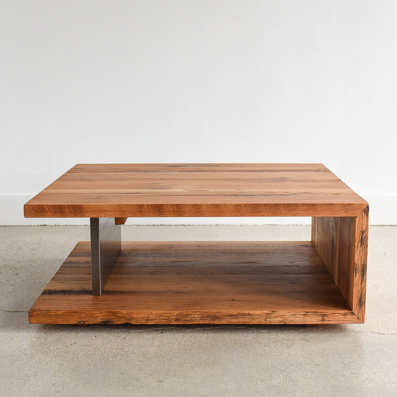 Modern Open Square Coffee Table - Specifications: