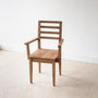 Farmhouse Wood Dining Chair - With Arm Rests - Specifications: