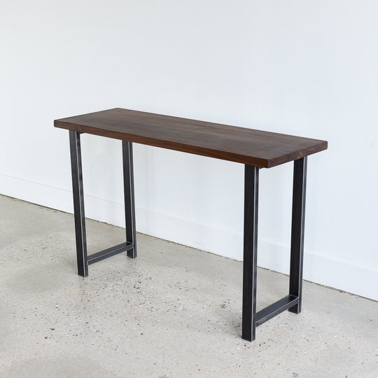 Quick Ship Industrial Modern Console Table