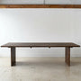Rounded Corner Timber Dining Table