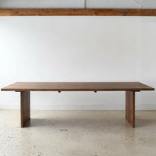 Rounded Corner Timber Dining Table