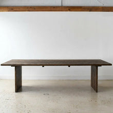 Rounded Corner Timber Dining Table