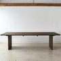 Rounded Corner Timber Dining Table