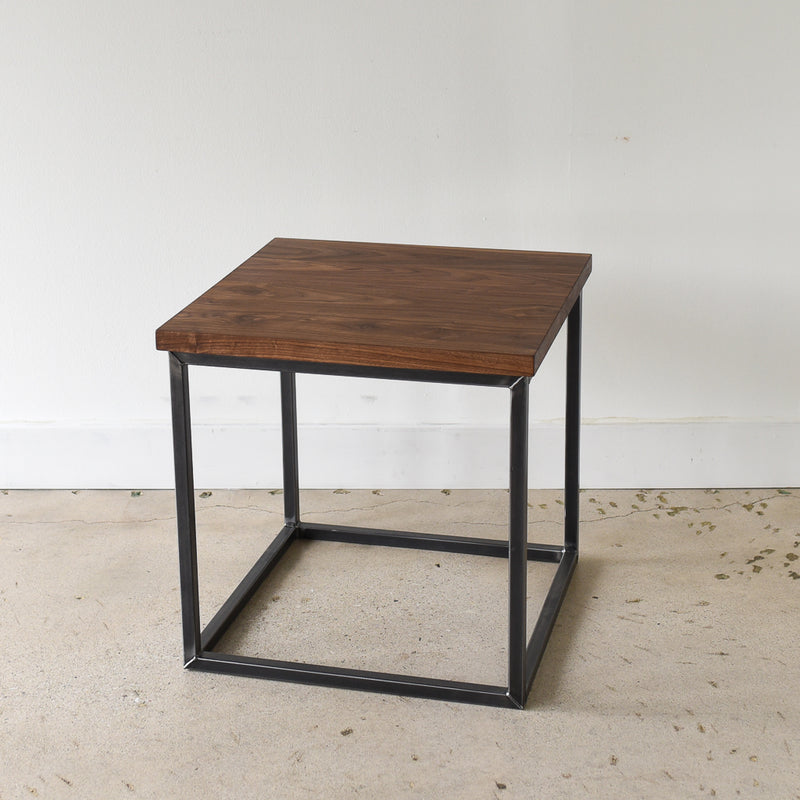 Steel Box Frame Side Table - What WE Make