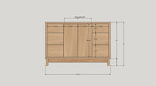 48&quot; Modern Wood Vanity / Single Sink