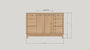 48&quot; Modern Wood Vanity / Single Sink