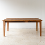 Plank Tapered Leg Dining Table pictured in Reclaimed Oak Textured