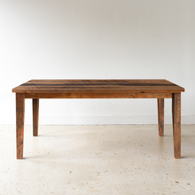 Plank Tapered Leg Dining Table pictured in Reclaimed Oak Textured