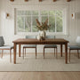 Slim Tapered Leg Dining Table
