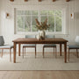Quick Ship Slim Tapered Leg Dining Table - Specifications: