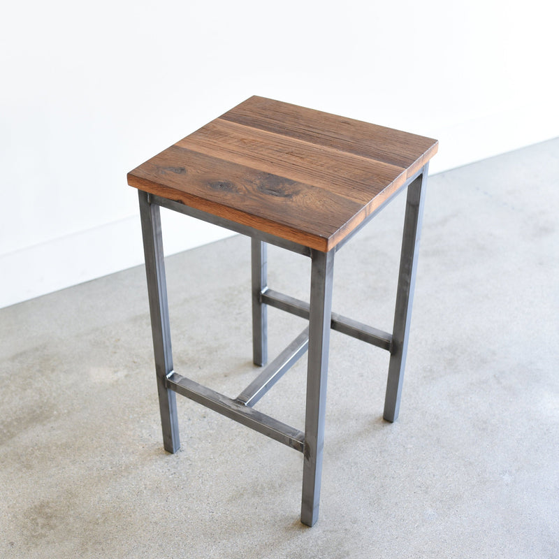 Industrial Modern Backless Stool - Specifications: