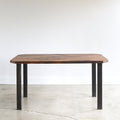 Clipped Corners Post Leg Dining Table