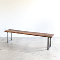 Live Edge Bench - Specifications: