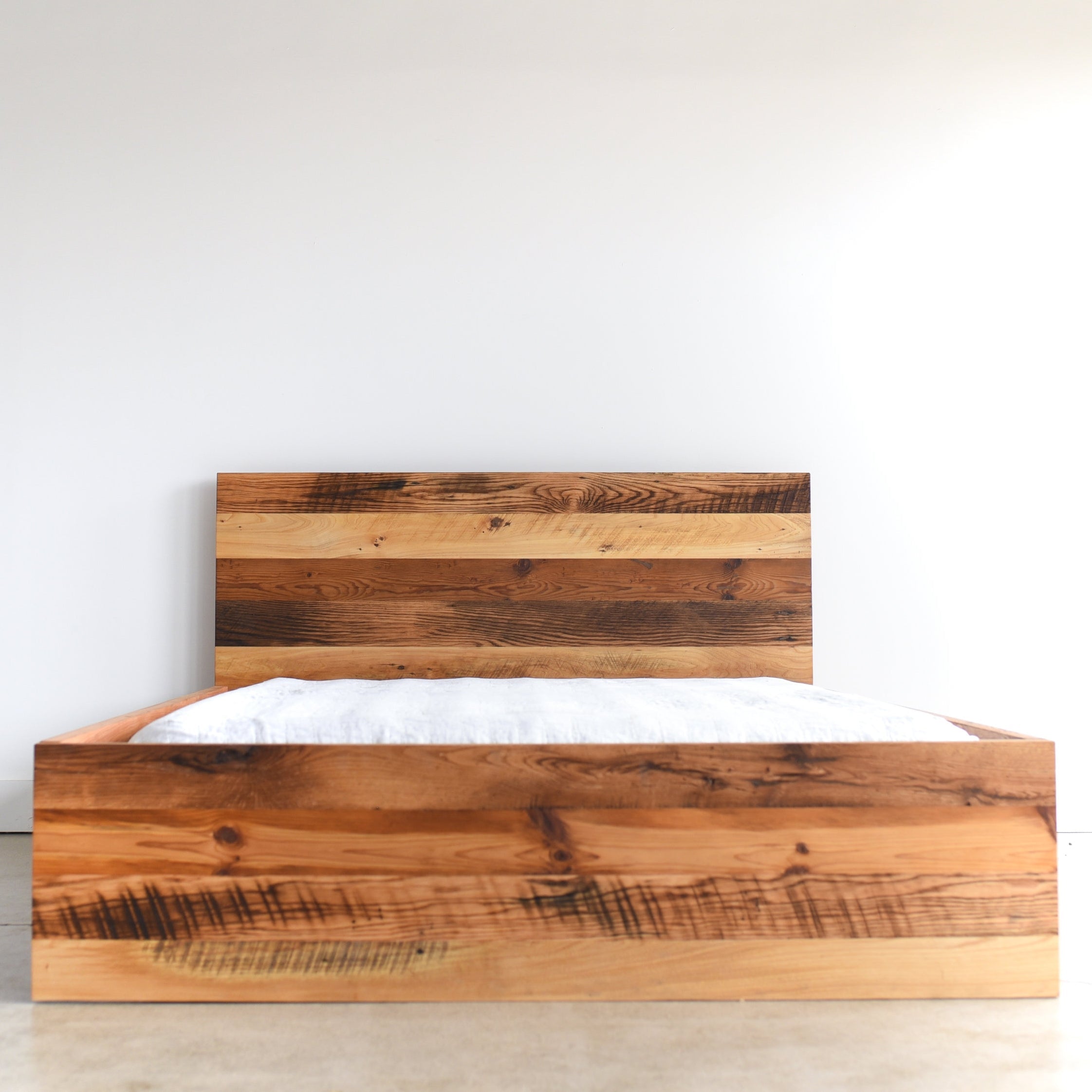 Modern Wood Bed