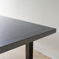 Pictured in Natural Gray Concrete &amp; Blackened Metal