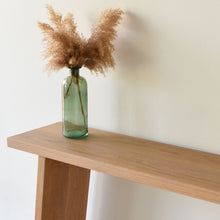 Nordic Console Table Pictured In White Oak Natural