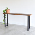 Industrial Modern Console Table - Specifications: