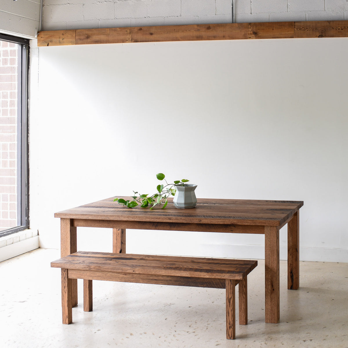 Plank Farmhouse Outdoor Dining Table – What WE Make