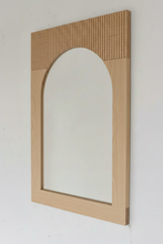 Bixby Mirror pictured in White Oak Natural