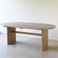 Modern Timber Oval Dining Table - Specifications: