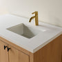 Natural Quartzite Offset Bathroom Vanity Top 