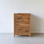24-inch 3-Drawer Mid-Century Modern Vanity in Reclaimed Oak Clear