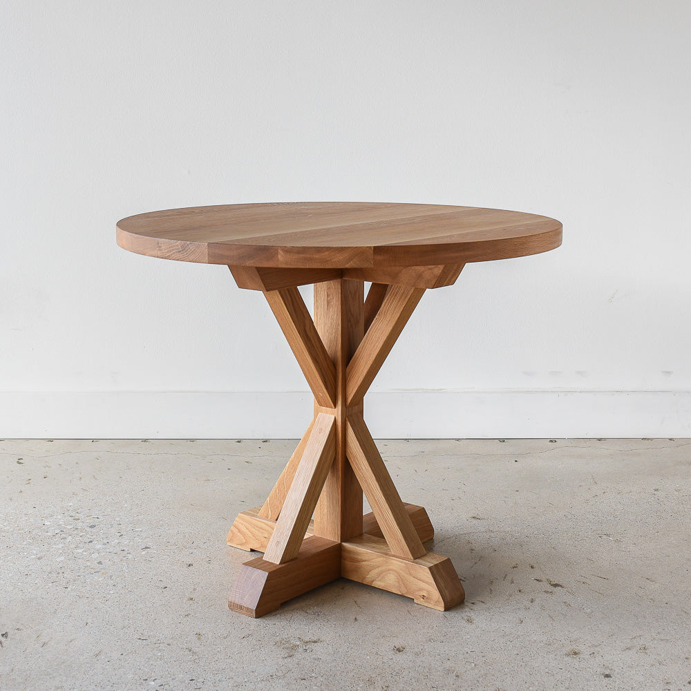 Round Pedestal Dining Table