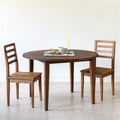 Round Tapered Leg Dining Table - Specifications: