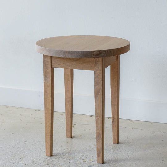 Round Taper Leg Accent Table