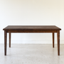 Slim Tapered Leg Dining Table
