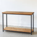 Stoic Wood Console With Lower Shelf