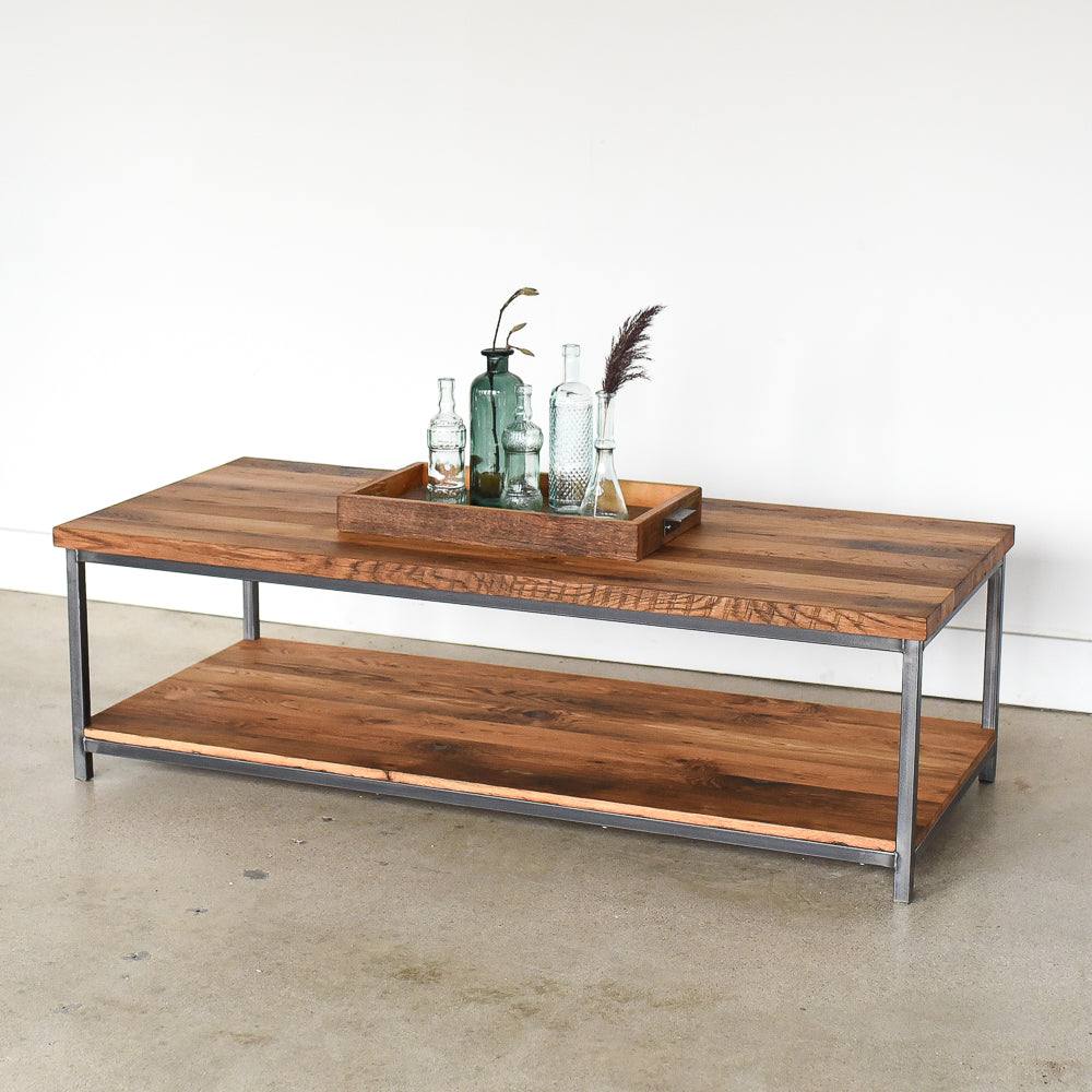 Stoic Coffee Table with Lower Shelf - Specifications: